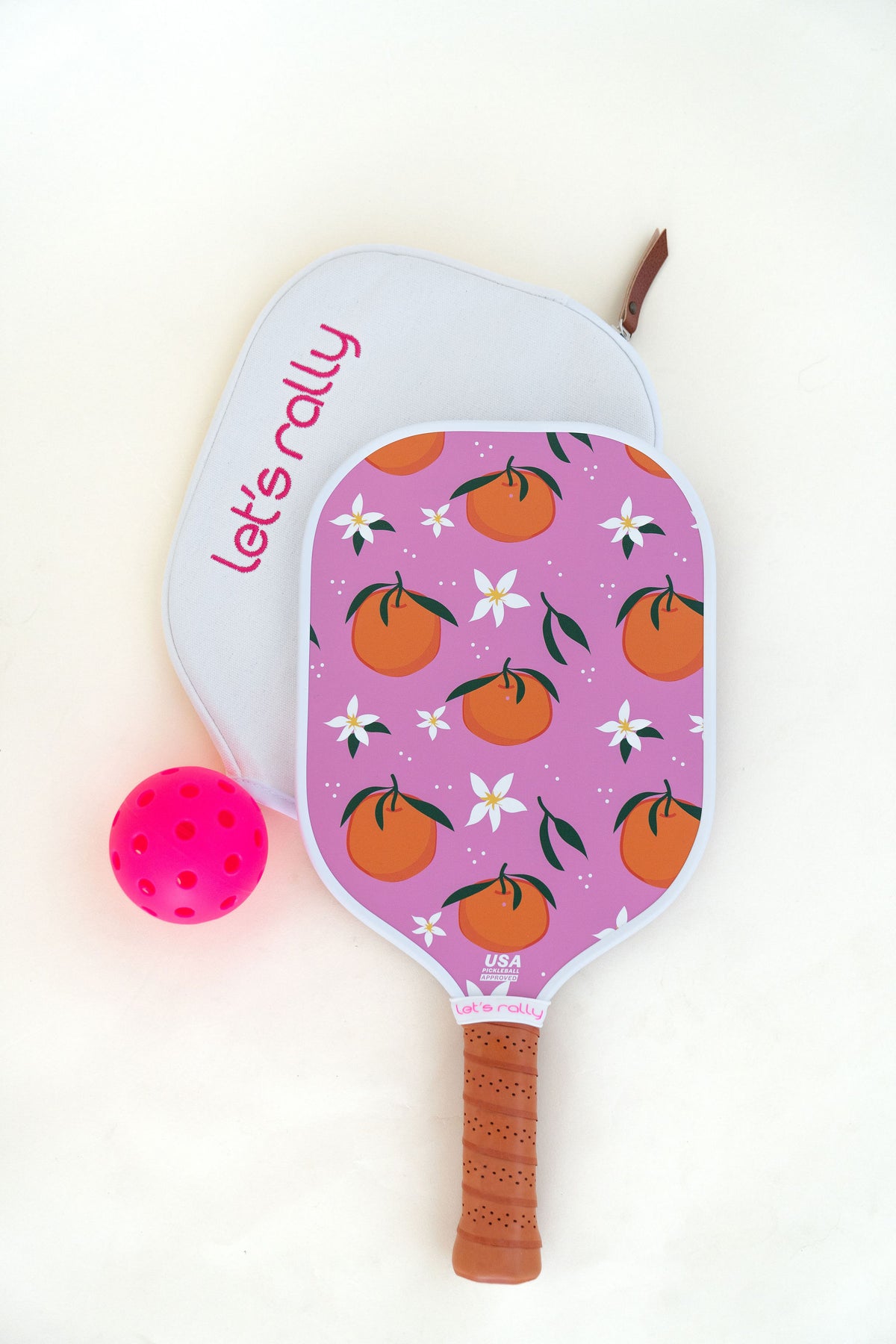 Pink Outdoor Pickleballs - Set of 3