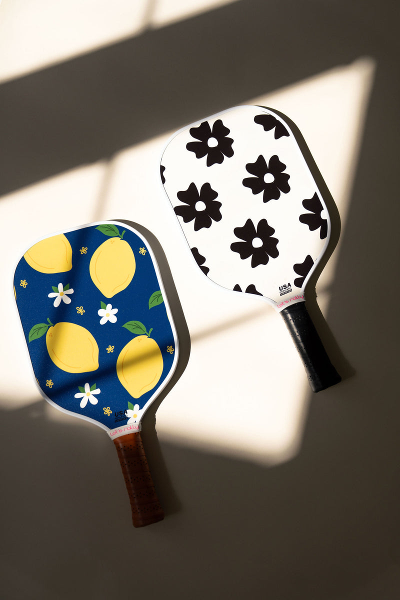 Flower Power Pickleball Paddle